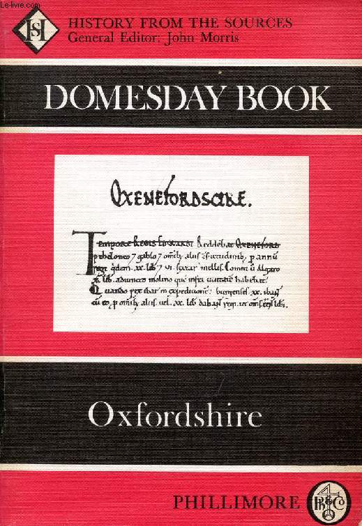 DOMESDAY BOOK, DB 14, OXFORDSHIRE