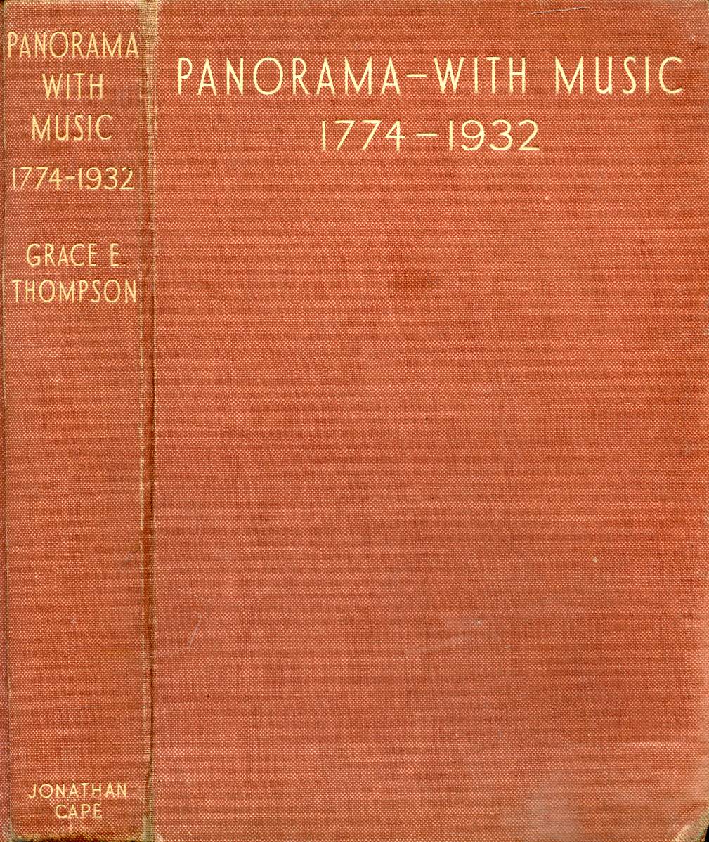 PANORAMA WITH MUSIC, 1774-1932