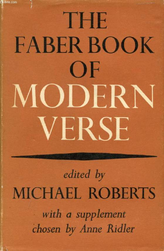 THE FABER BOOK OF MODERN VERSE