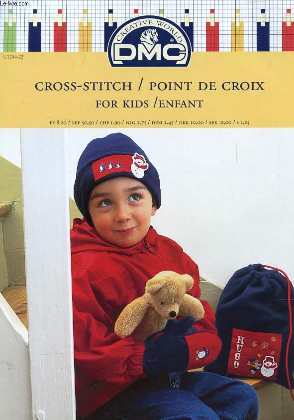 DMC, CROSS-STITCH / POINT DE CROIX, FOR KIDS, ENFANT