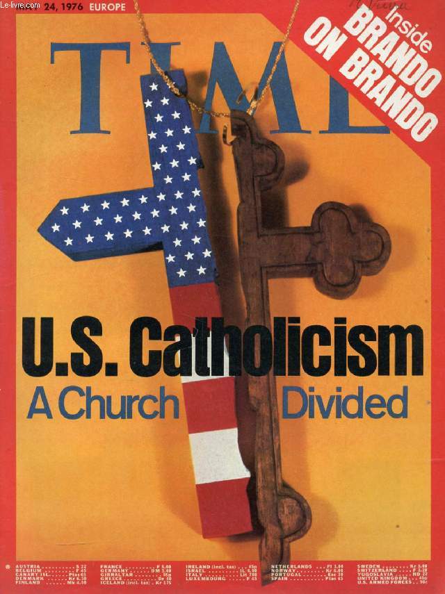 TIME, NEWSMAGAZINE, MAY 24, 1976 (Contents: Christian Democrats: Brash Gamble on an Economic Miracle (Algeria). Message to America, from French President Valry Giscard d'Estaing. The Private World of Marlon Brando. U.S. Catholicism...)