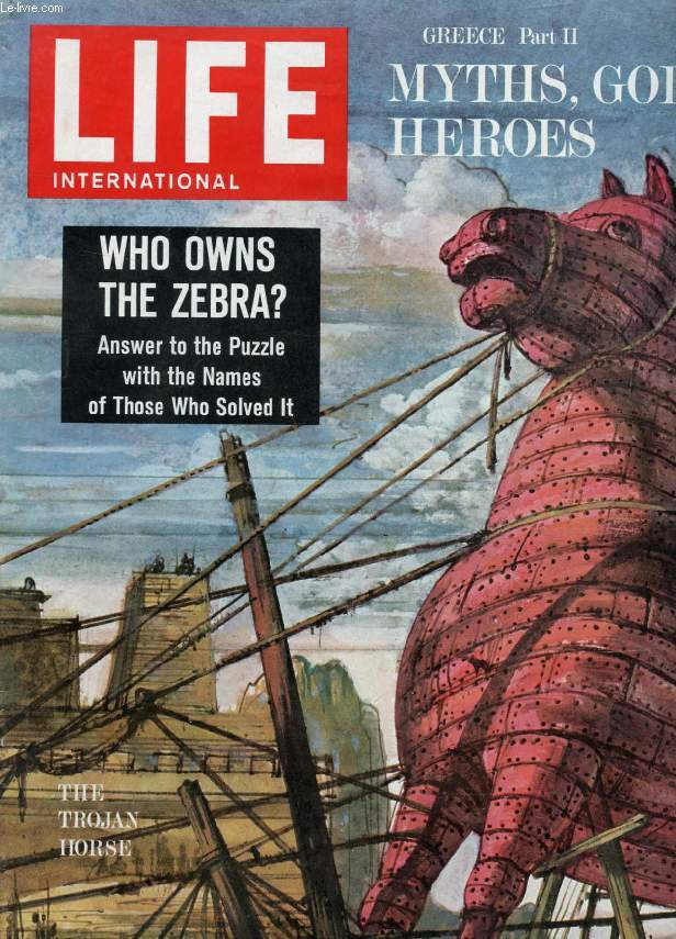 LIFE, INTERNATIONAL EDITION, VOL. 34, N 5, MARCH 1962 (Contents: Letters. SOME ANSWERS TO 