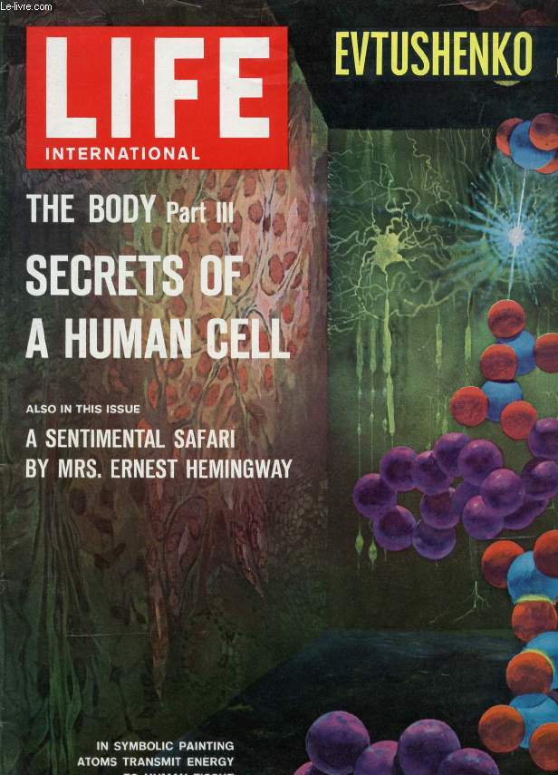 LIFE, INTERNATIONAL EDITION, VOL. 34, N 8, MAY 1962 (Contents: Russian Purge of a Poet, Evgeny Evtushenko. The Funny House on H. Street)