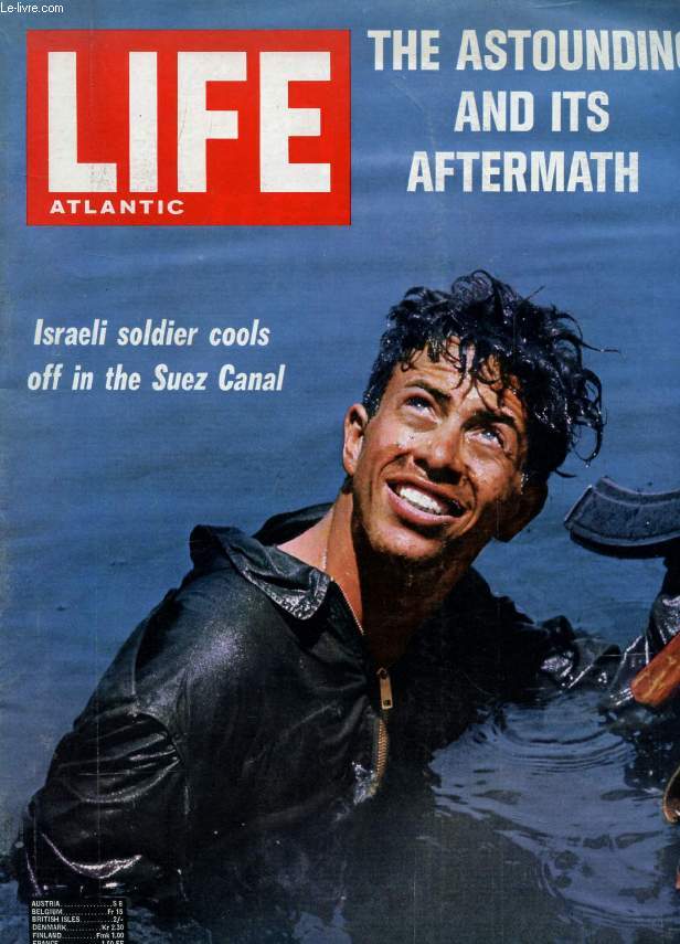 LIFE, ATLANTIC EDITION, VOL. 43, N 1, JULY 1967 (Contents: Letters. A proposal for Suez, praise for Daninos. The Scene-Ravenna. Casanovas of the world, unite! With a name like. Casanova, well- By Eileen Lanouette Hughes. Book Review...)