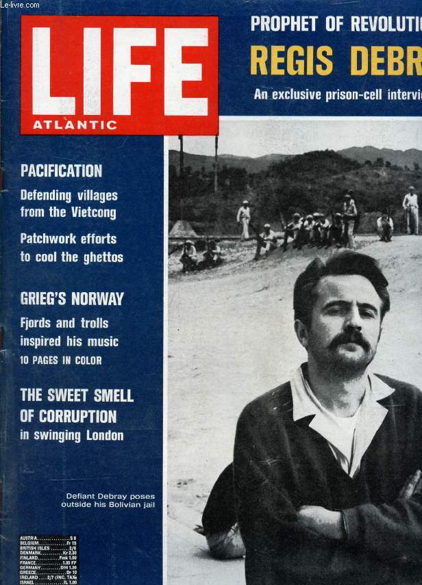 LIFE, ATLANTIC EDITION, VOL. 43, N 5, SEPT. 1967 (Contents: Letters. Nationalism, Sacraments, Courage and Finance. World Events. Marines defend a V.C.-threatened hamlet. Photographs by Co Rentmeester. Article by Don Moser. The 