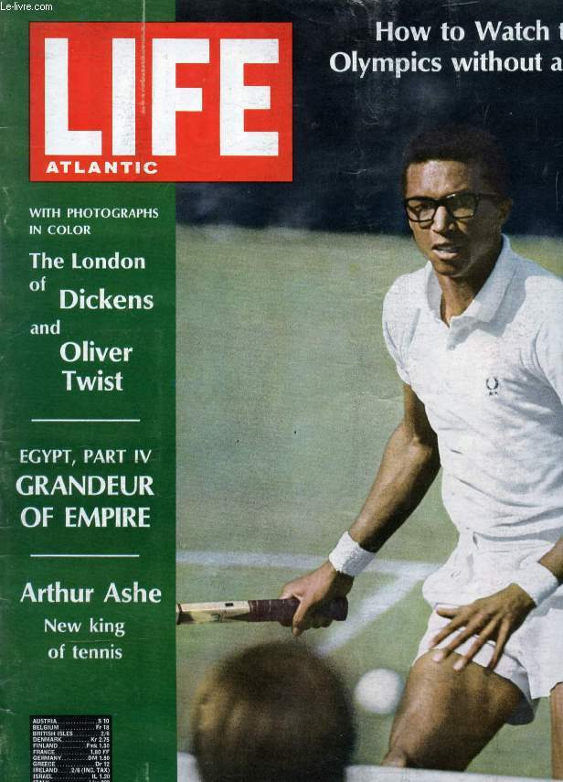LIFE, ATLANTIC EDITION, VOL. 45, N 7, SEPT. 1968 (Contents: Letters. Czechoslovakia, Biafra and French workers. World Events. Arthur Ashe-the new king of the courts. By D. Wolf. Lake County, Indiana and George Wallac Microcosm of the politics of fear...)