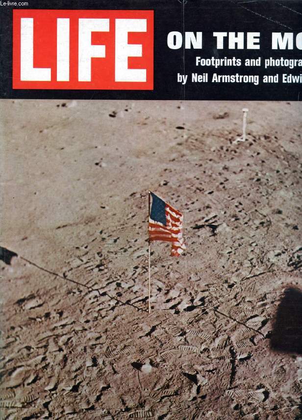 LIFE, VOL. 47, N 4, AUG. 18, 1969 (Contents: ON THE MOON, Color Photographs on the Moon. The world watched as Apollo 11 flew to the Moon and Neil Armstrong and Edwin Aldrin walked on the Lunar surface. Now, after splashdown and decontamination...)