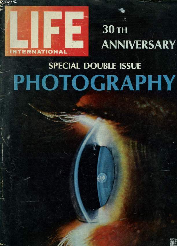 LIFE, VOL. 42, N 1, JAN. 1967 (Contents: 30th ANNIVERSARY, SPECIAL DOUBLE ISSUE, PHOTOGRAPHY, The Voices of the Photograph Nature's Astonishing Lenses. Long before man, waterdrops and plants were catching images of the world. Man Fixes the Image...)
