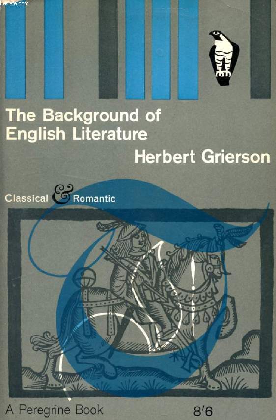 THE BACKGROUND OF ENGLISH LITERATURE