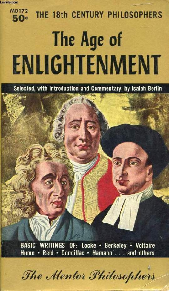 THE AGE OF ENLIGHTMENT, THE 18th CENTURY PHILOSOPHERS