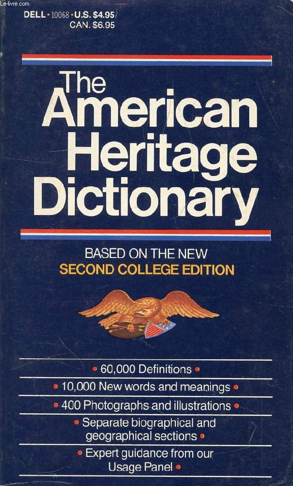 THE AMERICAN HERITAGE DICTIONARY