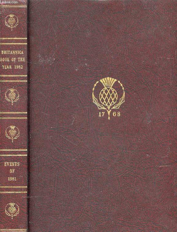 BRITANNICA BOOK OF THE YEAR 1982