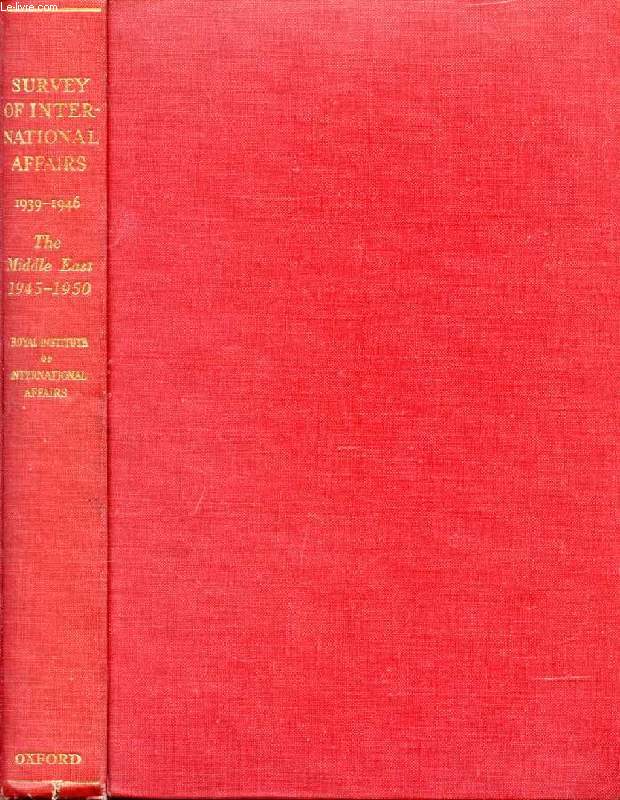THE MIDDLE EAST, 1945-1950