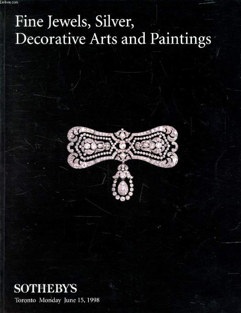FINE JEWELS, SILVER, DECORATIVE ARTS AND PAINTINGS (CATALOGUE)
