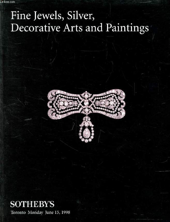 FINE JEWELS, SILVER, DECORATIVE ARTS AND PAINTINGS (CATALOGUE)