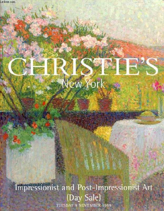 CHRISTIE'S, NEW YORK, IMPRESSIONIST AND POST-IMPRESSIONIST ART (Day Sale) (CATALOGUE, 9222)