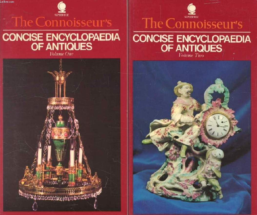 THE CONNOISSEUR'S CONCISE ENCYCLOPAEDIA OF ANTIQUES, 2 VOLUMES