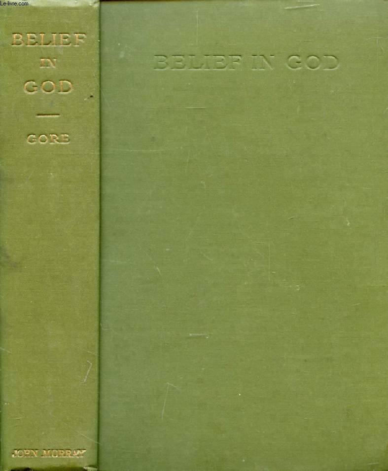 BELIEF IN GOD (The Reconstruction of Belief)