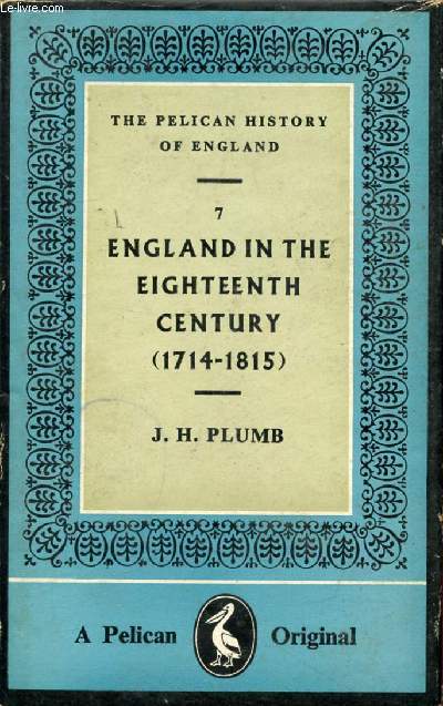 ENGLAND IN THE EIGHTEENTH CENTURY