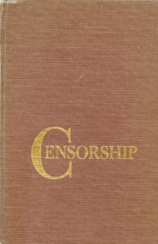 CENSORSHIP, THE SEARCH FOR THE OBSCENE