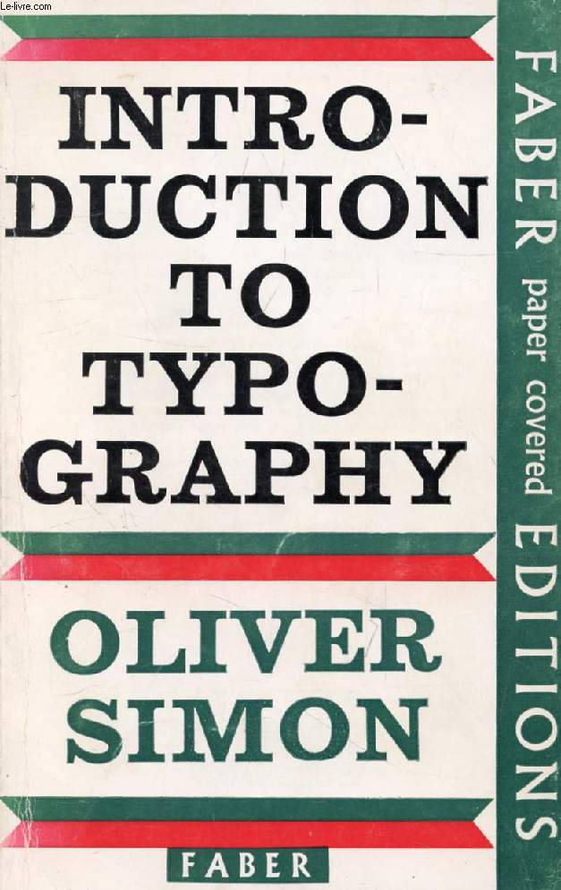 INTRODUCTION TO TYPOGRAPHY