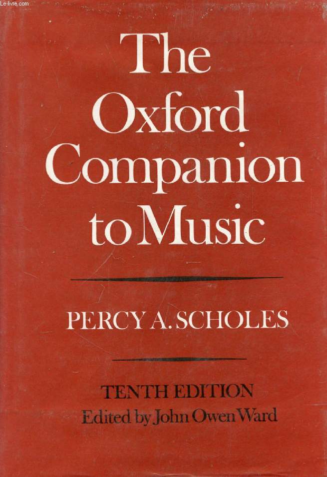 THE OXFORD COMPANION TO MUSIC