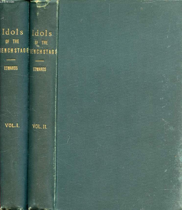 IDOLS OF THE FRENCH STAGE, 2 VOLUMES