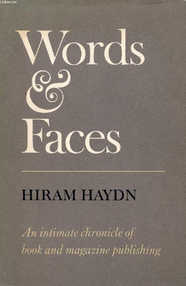 WORDS & FACES