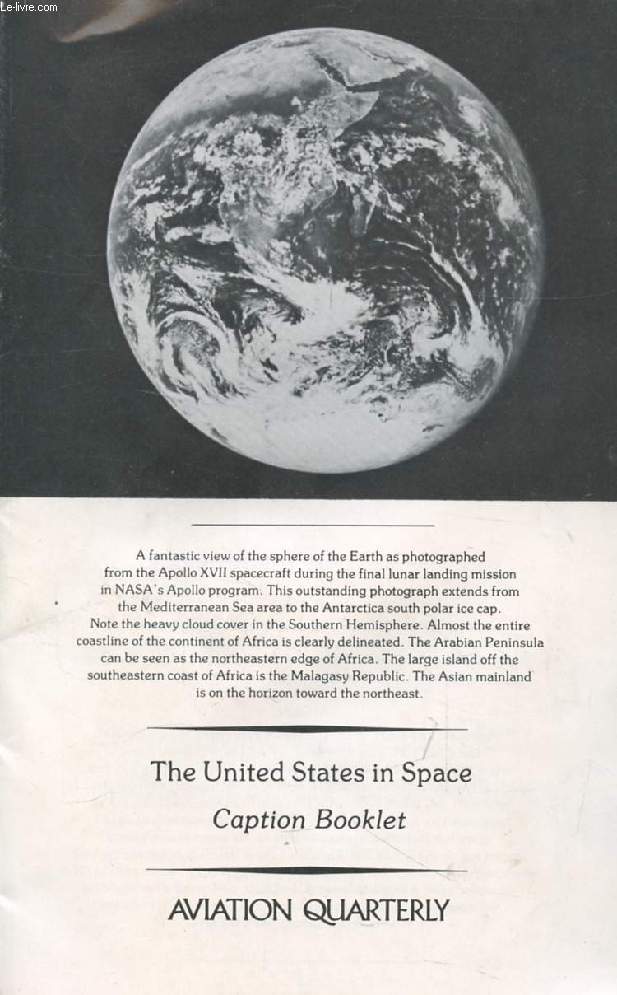 THE UNITED STATES IN SPACE, CAPTION BOOKLET