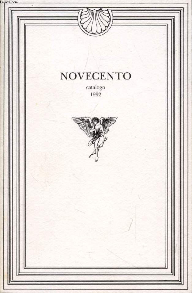 NOVECENTO, Catalogo 1992