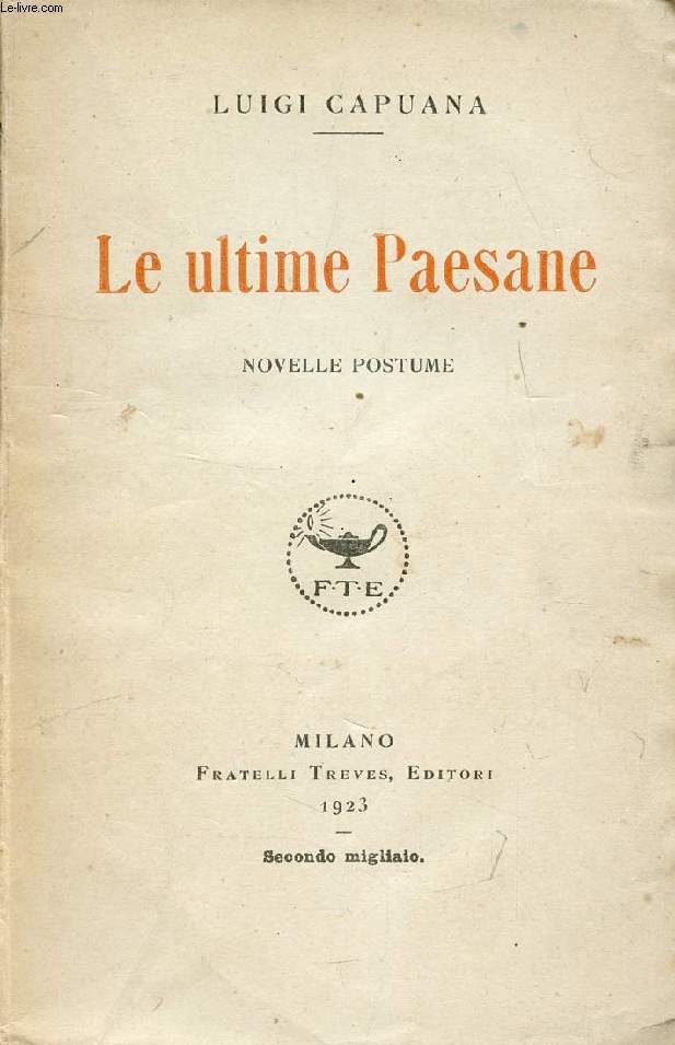 LE ULTIME PAESANE