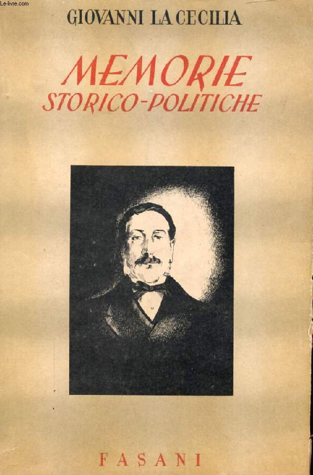 MEMORIE STORICO-POLITICHE