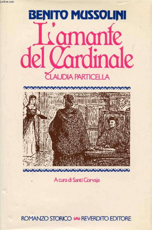 L'AMANTE DEL CARDINALE, CLAUDIA PARTICELLA