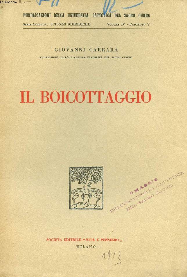 IL BOICOTTAGGIO