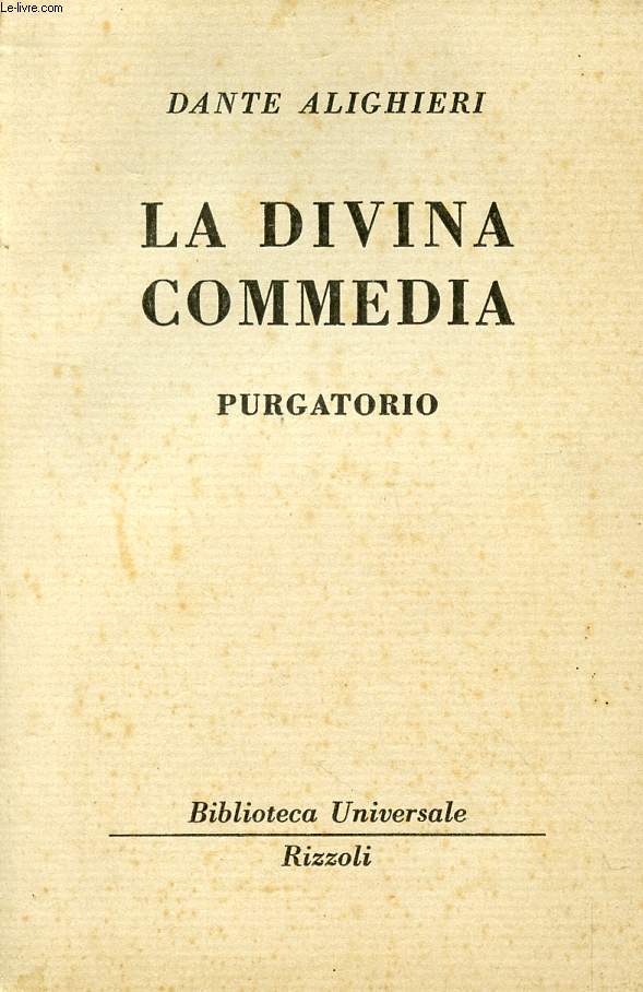 LA DIVINA COMMEDIA, PURGATORIO