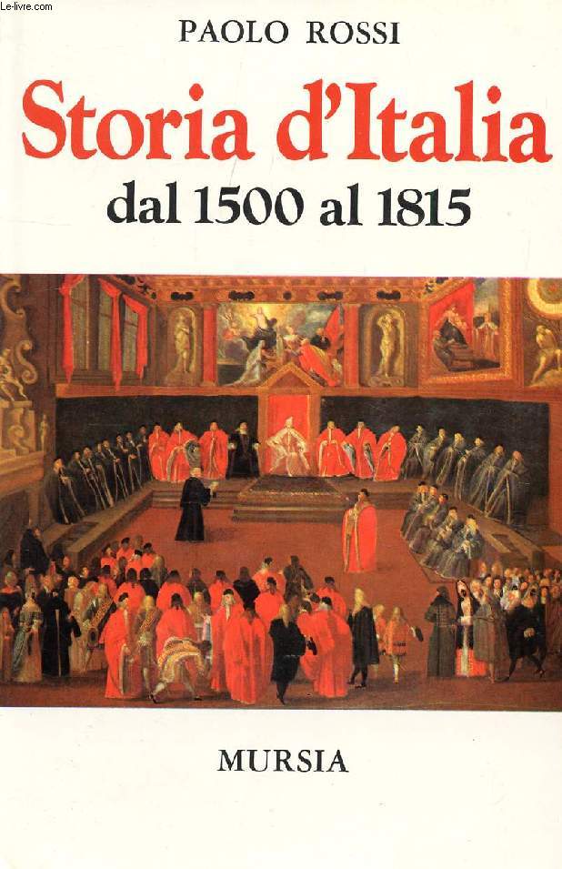 STORIA D'ITALIA (2) DAL 1500 AL 1815