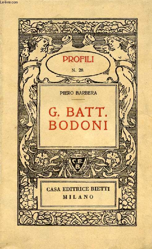 Gio. Batt. BODONI