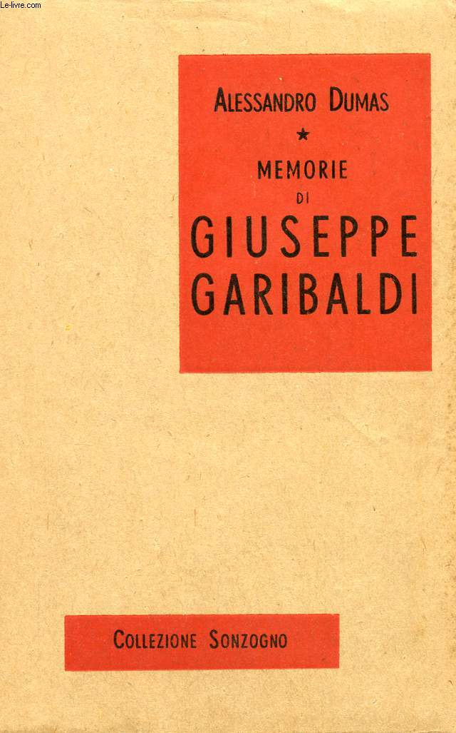 MEMORIE DI GIUSEPPE GARIBALDI