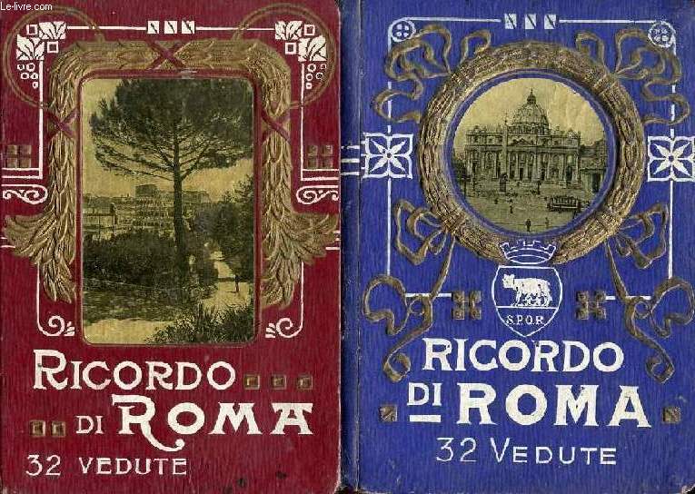 RICORDO DI ROMA, PARTE PRIMA + PARTE SECONDA (32 + 32 VEDUTE)