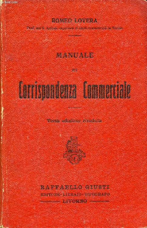 MANUALE DU CORRISPONDENZA COMMERCIALE