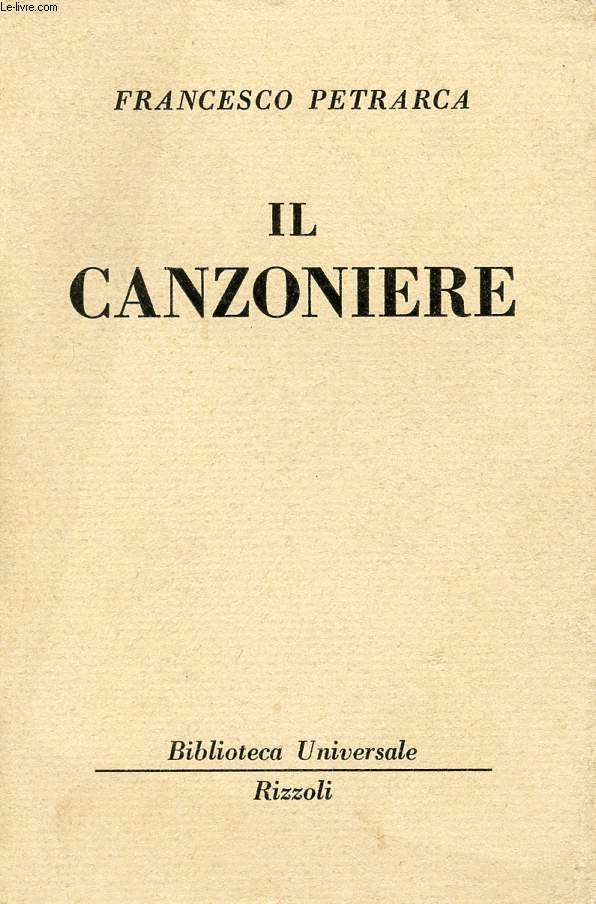 IL CANZONIERE