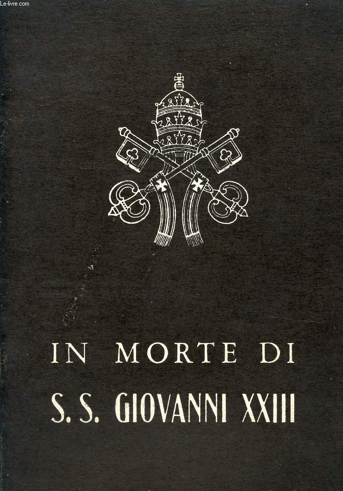 IN MORTE DI S.S. GIOVANNI XXIII