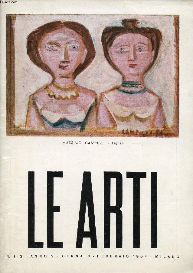 LE ARTI, ANNO V, N 1-2, GENNAIO-FEBBRAIO 1954