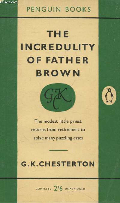 THE INCREDULITY OF FATHER BROWN
