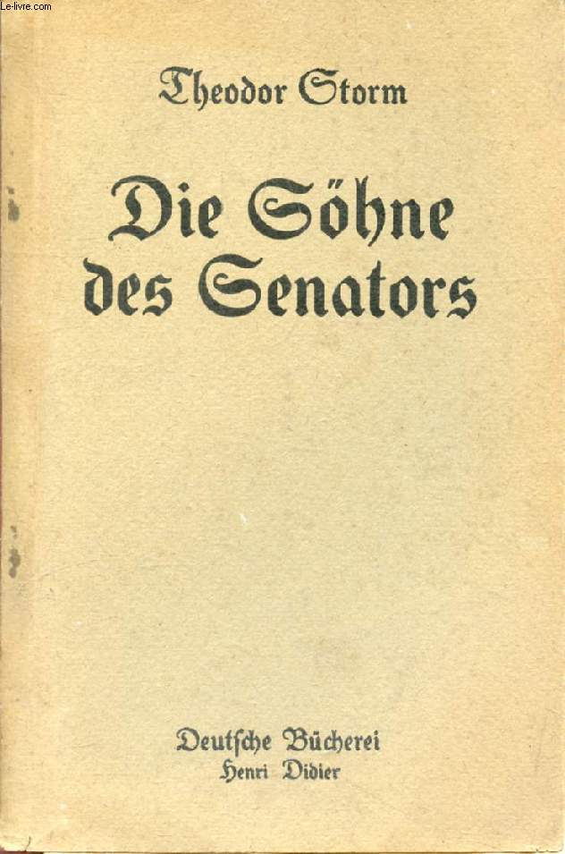 DIE SHNE DES SENATORS