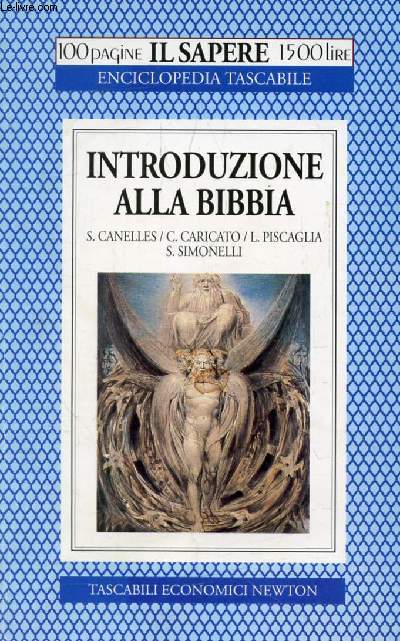 INTRODUZIONE ALLA BIBBIA