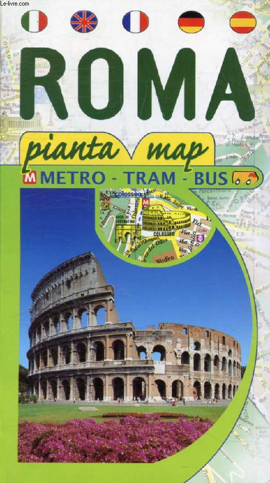 ROMA, PIANTA, MAP