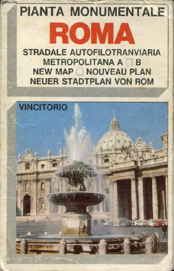 PIANTA MONUMENTALE, ROMA
