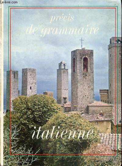 PRECIS DE GRAMMAIRE ITALIENNE