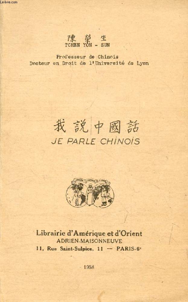 JE PARLE CHINOIS